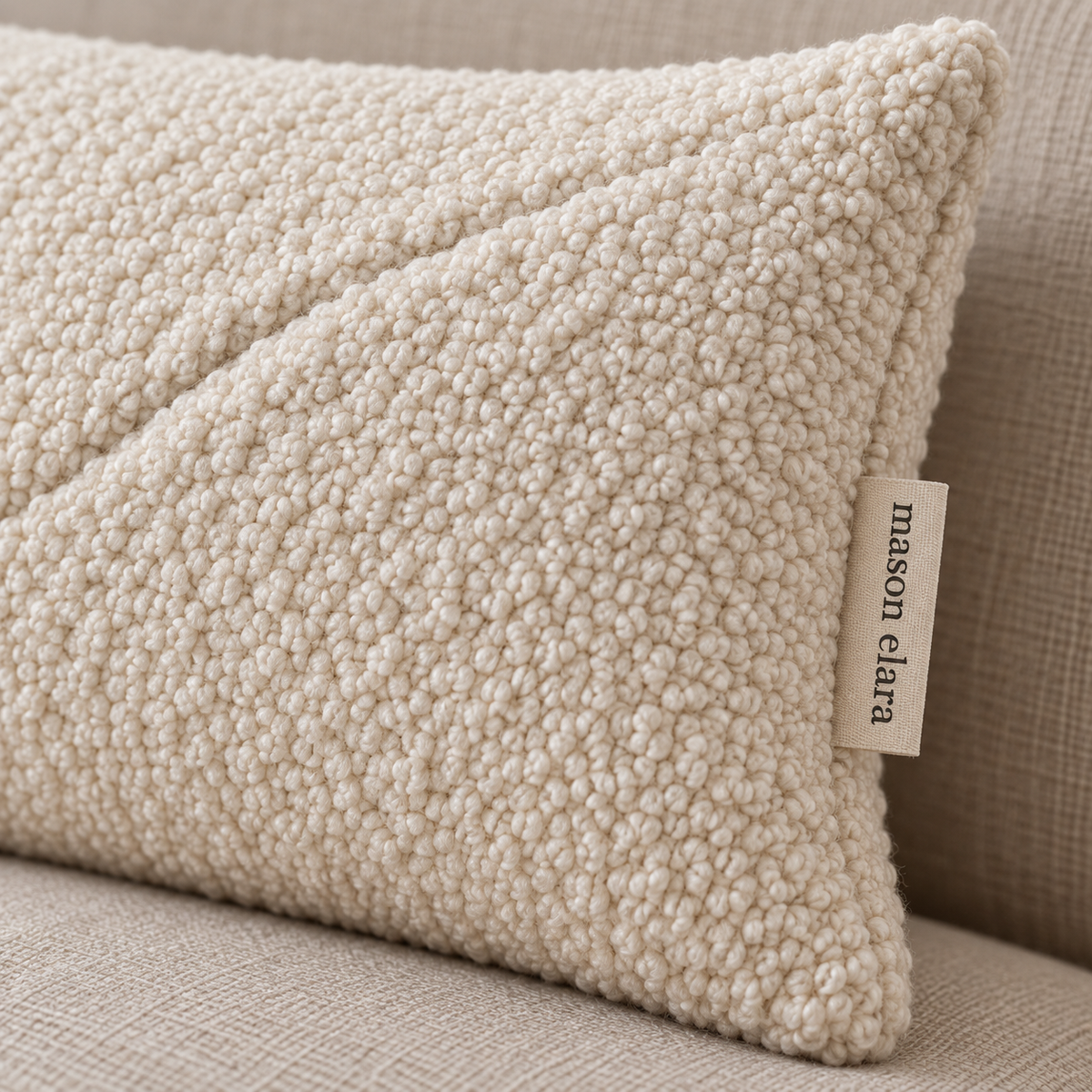 Nuage Boucle Lumbar Cushion