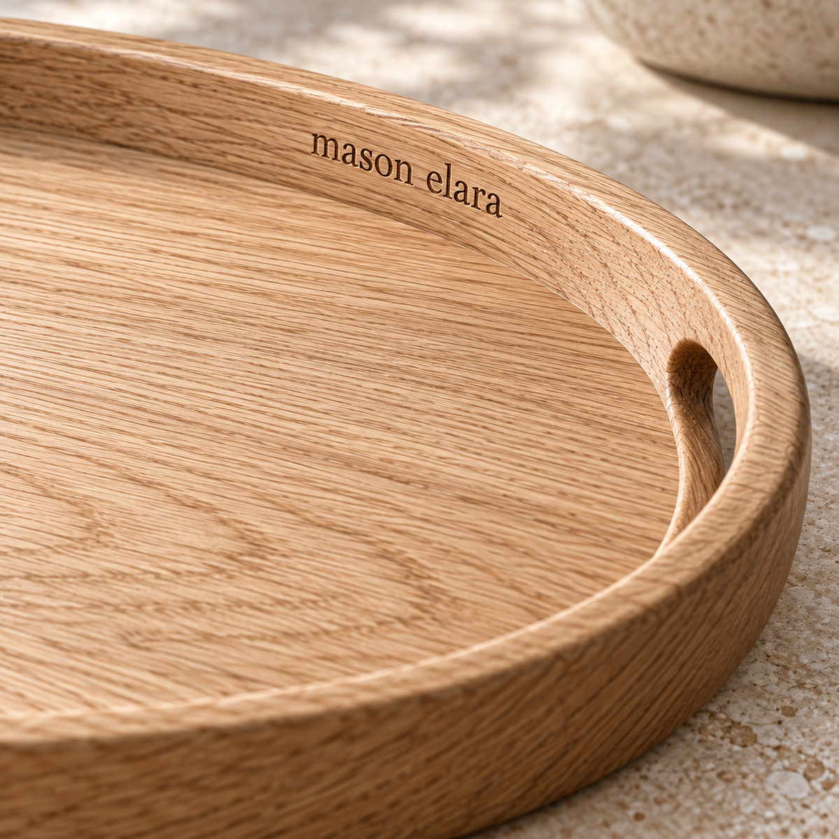 Orangerie Oak Serving Tray