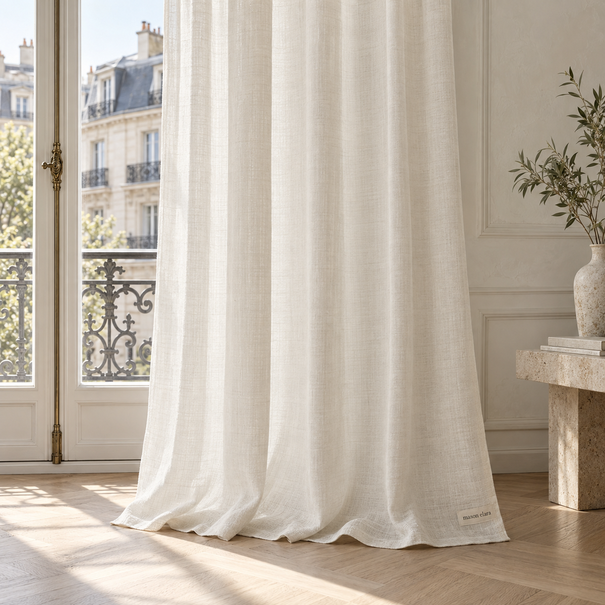Avignon Air Linen Curtain