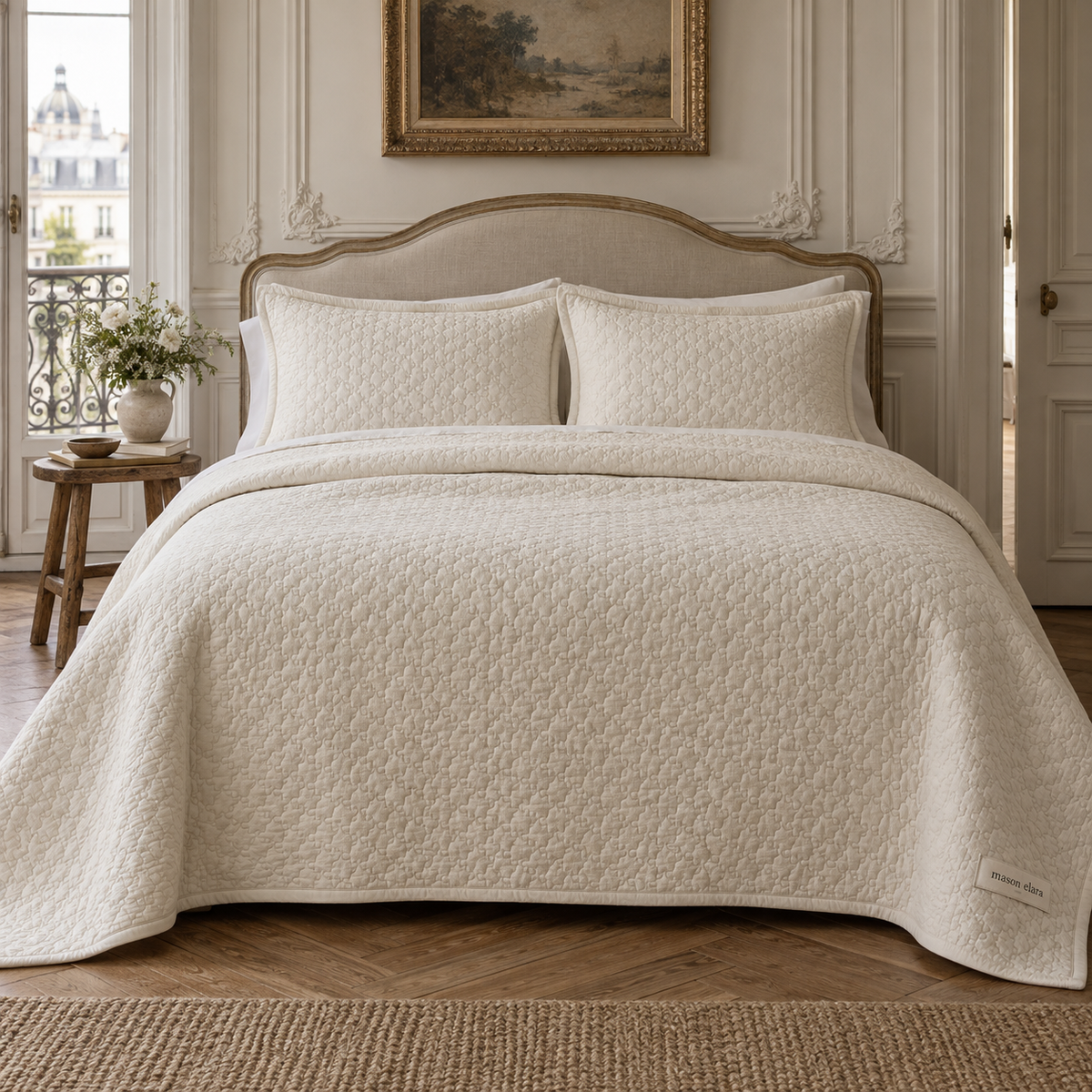 Paris Matelasse Coverlet