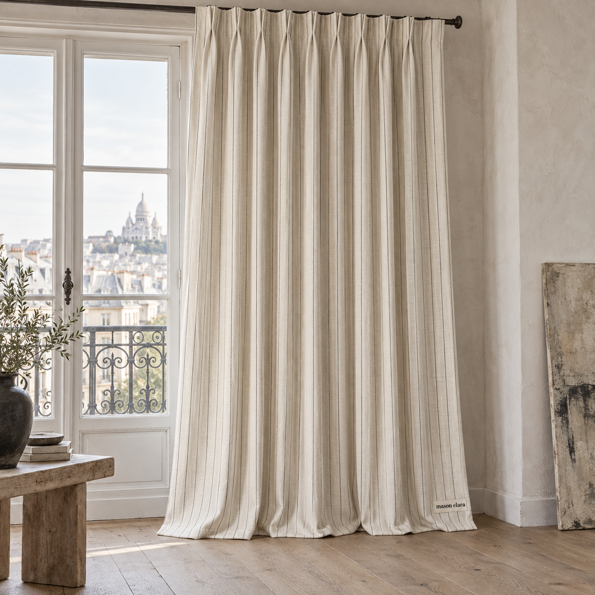 Montmartre Pinstripe Curtain