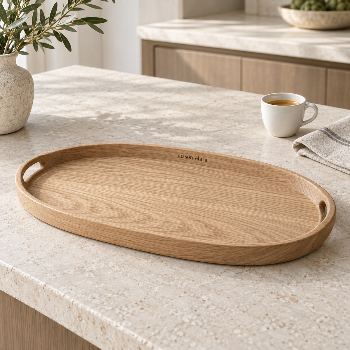 Orangerie Oak Serving Tray