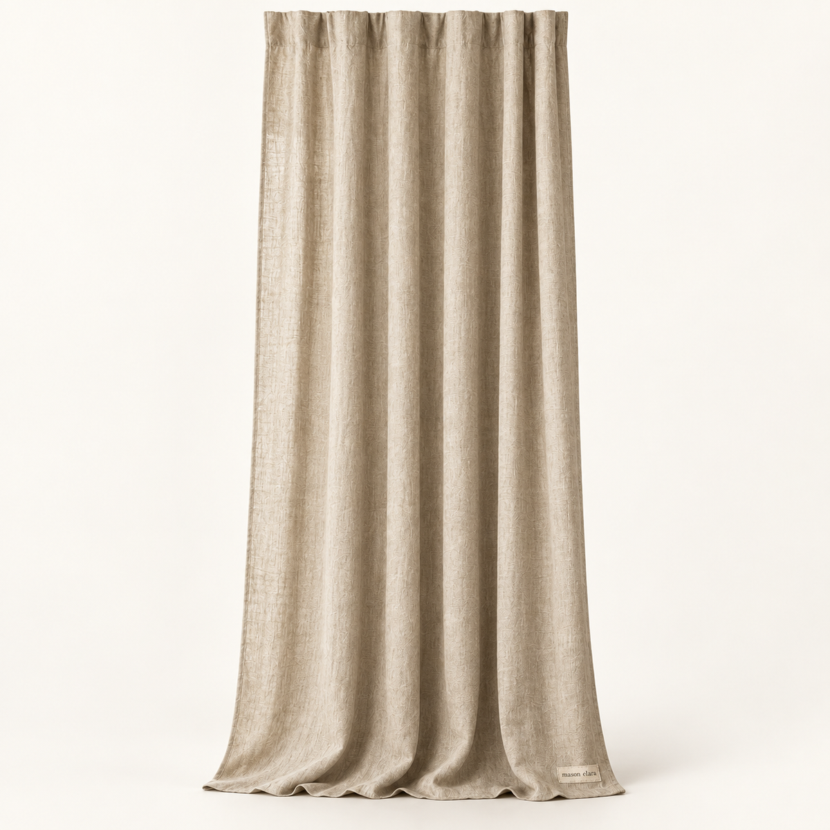 Marais Washed Linen Drape