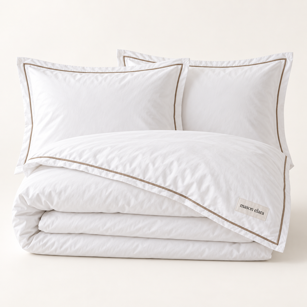 Lumiere Percale Duvet Set