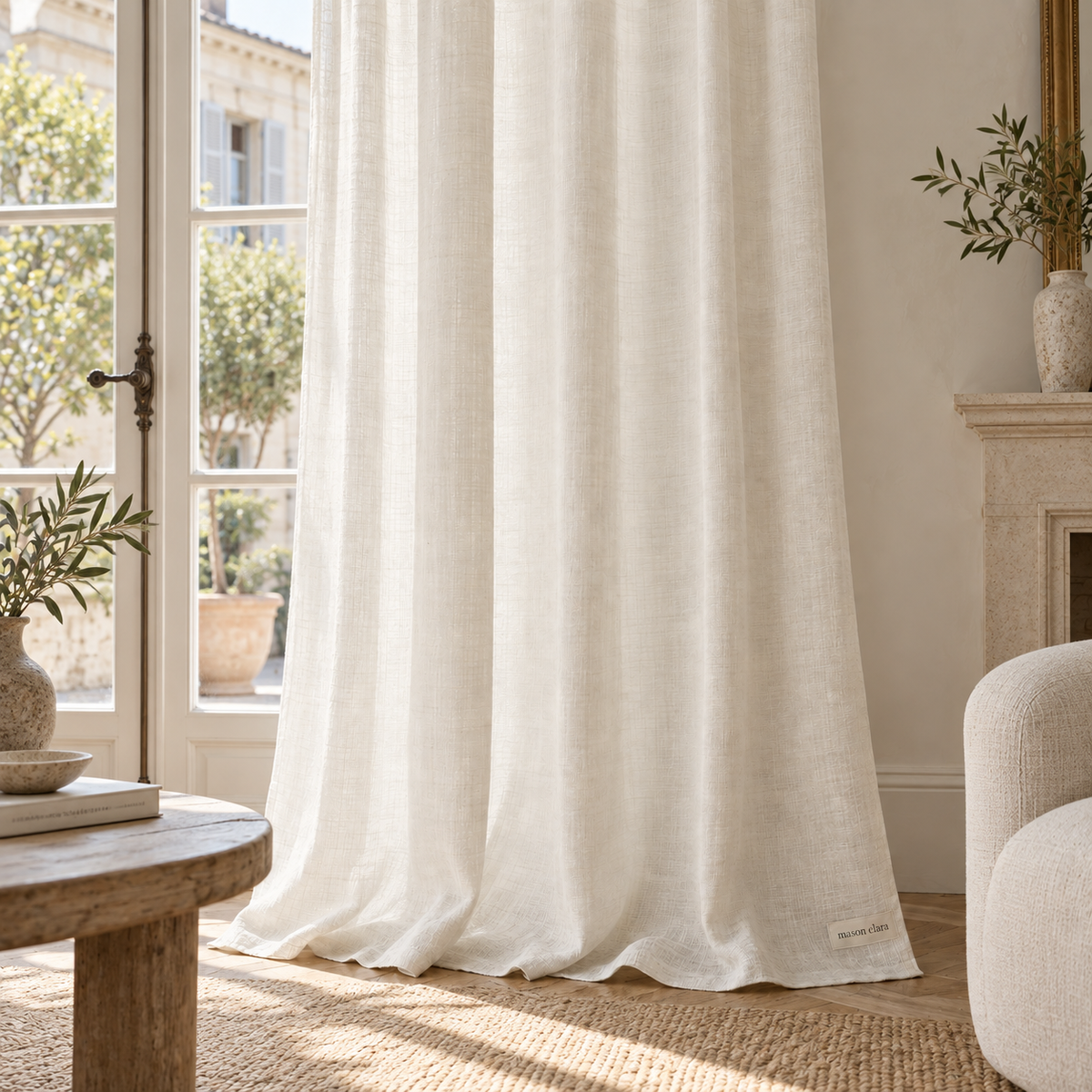 Avignon Air Linen Curtain