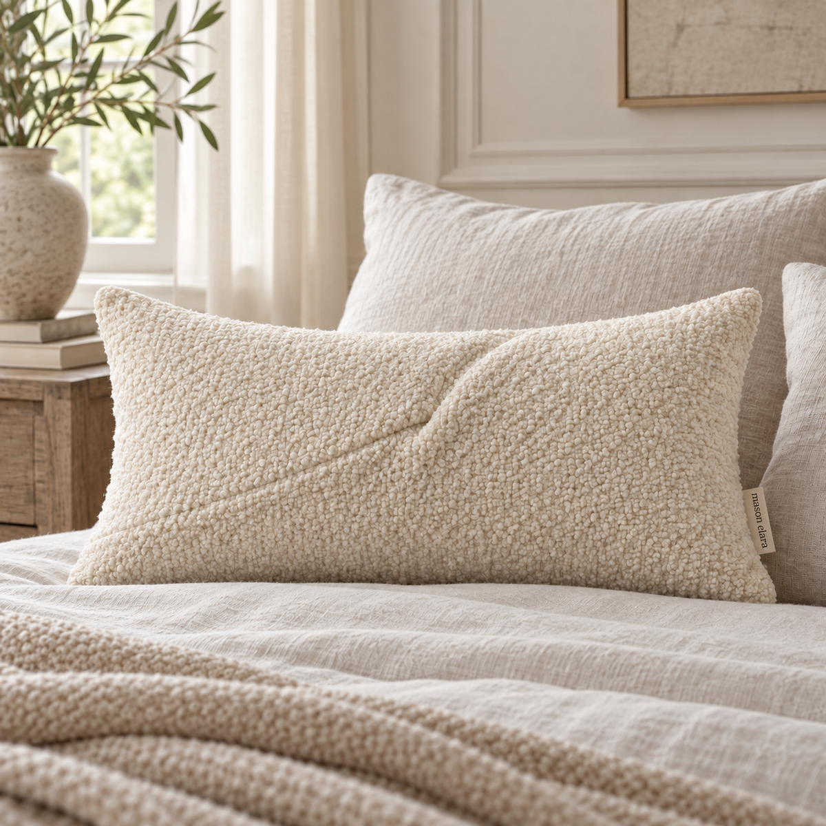 Nuage Boucle Lumbar Cushion
