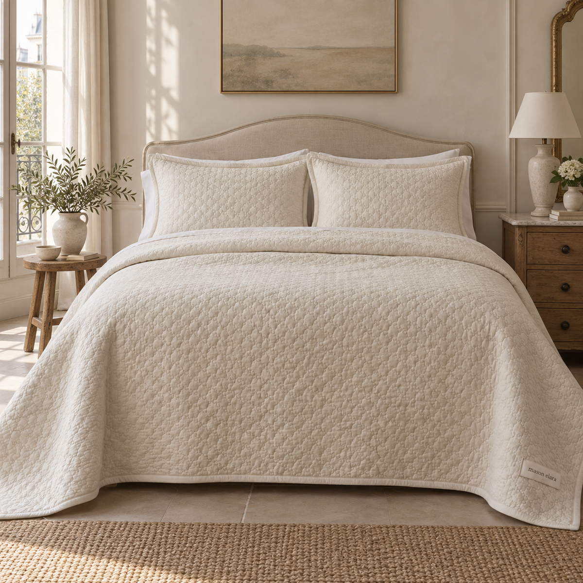 Paris Matelasse Coverlet