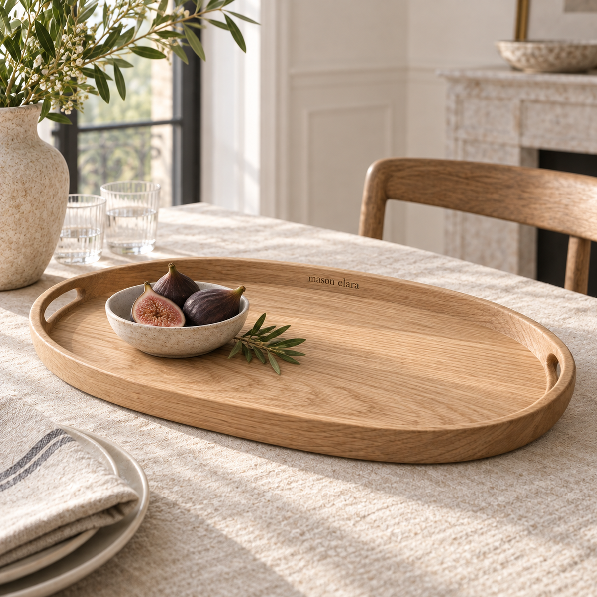 Orangerie Oak Serving Tray