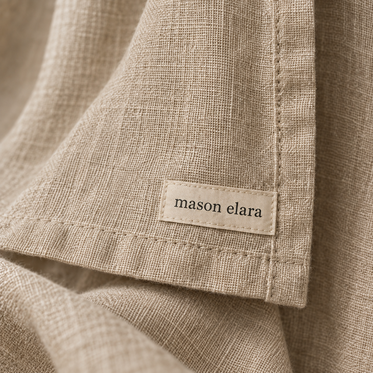 Marais Washed Linen Drape