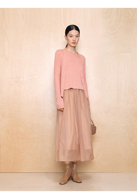 Blush Pink Blouse Top – Feminine Elegance Meets Effortless Style
