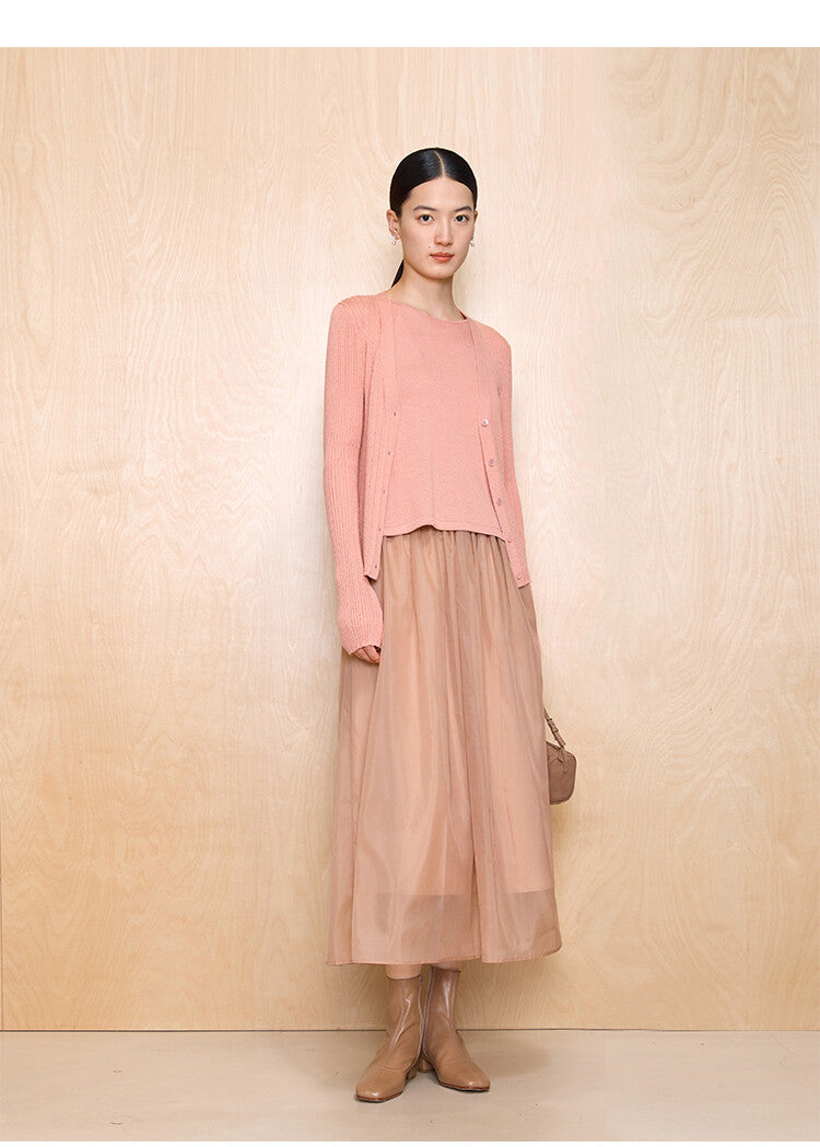 Blush Pink Blouse Top – Feminine Elegance Meets Effortless Style