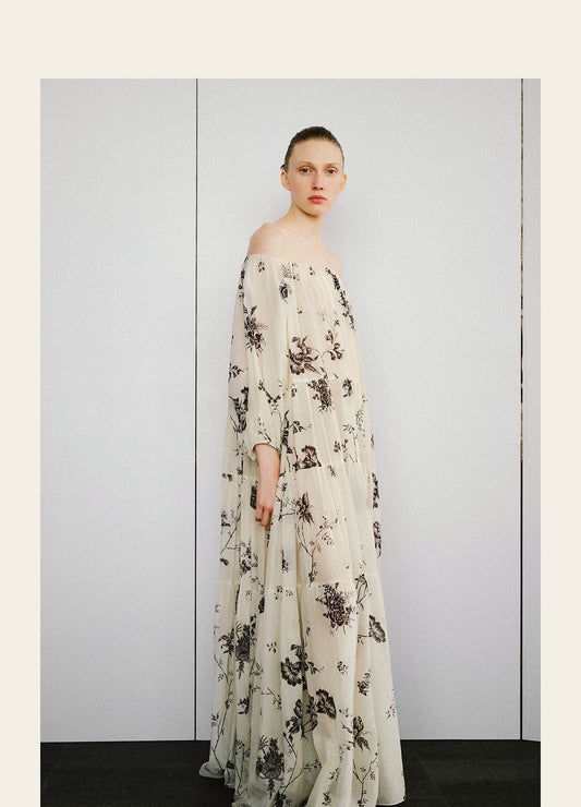 Off Shoulder Monica Maxi Boho Dress