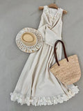 2025 MAY Boho Creamie Maxi Dress