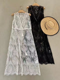 2025 MAY BOHO LACE DRESS