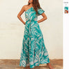 2025 Chic Floral Maxi Dress European Style Resort Ready