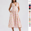 2025 NEW Summer VNeck Maxi Dress Chic  Slimming