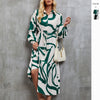 2025 Boho Print Dress Amazon Fashion Spring  Fall