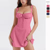 2025 French Summer Sleeveless Sundress Dopamine Fashion 