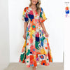 2025 NEW Summer Bloom Floral Maxi Dress  Effortless Elegance