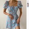 2025 NEW French Chic Summers Hottest Floral Dopamine Dress