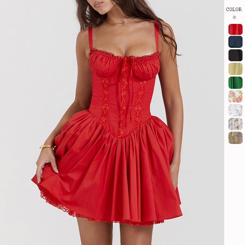 2025 NEW Lace Corset Dress Sexy SpringSummer Style