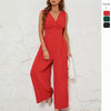 2025 NEW Chic Sleeveless Jumpsuit European Summer Style 