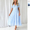 Floral Lace Summer Dress European Chic