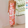 2025 NEW Summer Print Dress Sexy Sleeveless  Chic