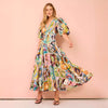 2025 NEW Boho Vneck Maxi Dress  Effortless Style 
