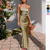 2025 NEW European Chic SpringSummer Maxi Dress Sexy Silhouette
