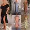 Silk Satin Mini Dress Chic Sexy Effortless Style