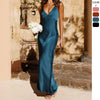 2025 Sultry VNeck Maxi Dress Sexy Chic  Flowing