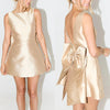 2025 NEW Satin Bow Backless Dress Spring 25 Collection